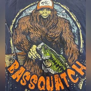 Bass Pro Shops Brown Sasquatch Tee T-Shirt